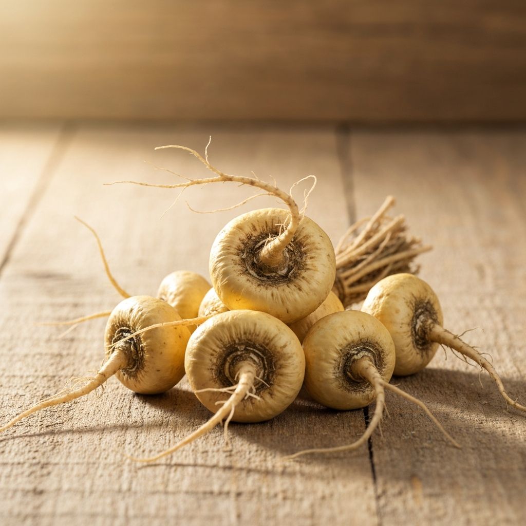 Lepidium meyenii Maca-Wurzel